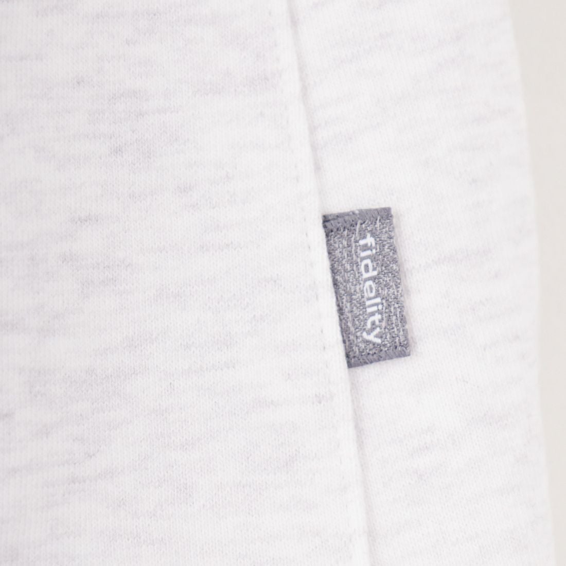 FIDELITY [フィデリティ] ミニ刺繍ロゴスウェットショーツ [FH-25575005] 03 GRY MIX