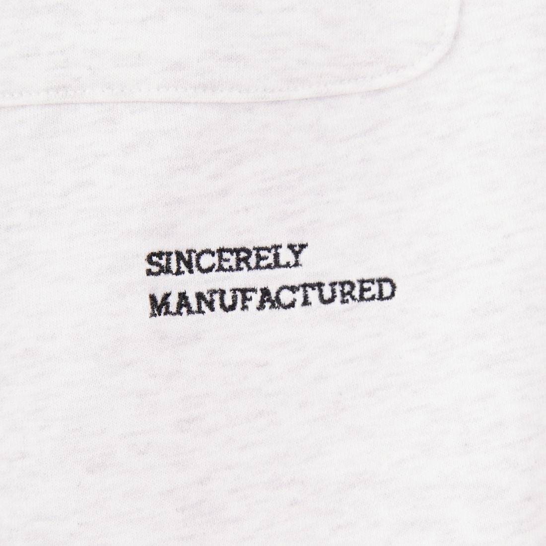 FIDELITY [フィデリティ] ミニ刺繍ロゴスウェットショーツ [FH-25575005] 03 GRY MIX