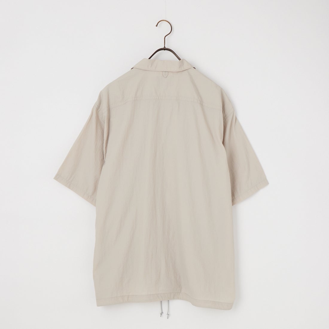 THE NORTH FACE PURPLE LABEL [ザ ノースフェイス パープルレーベル] ナイロンタフタ フィールドショートスリーブシャツ [N25SG055] LH LIGHT G