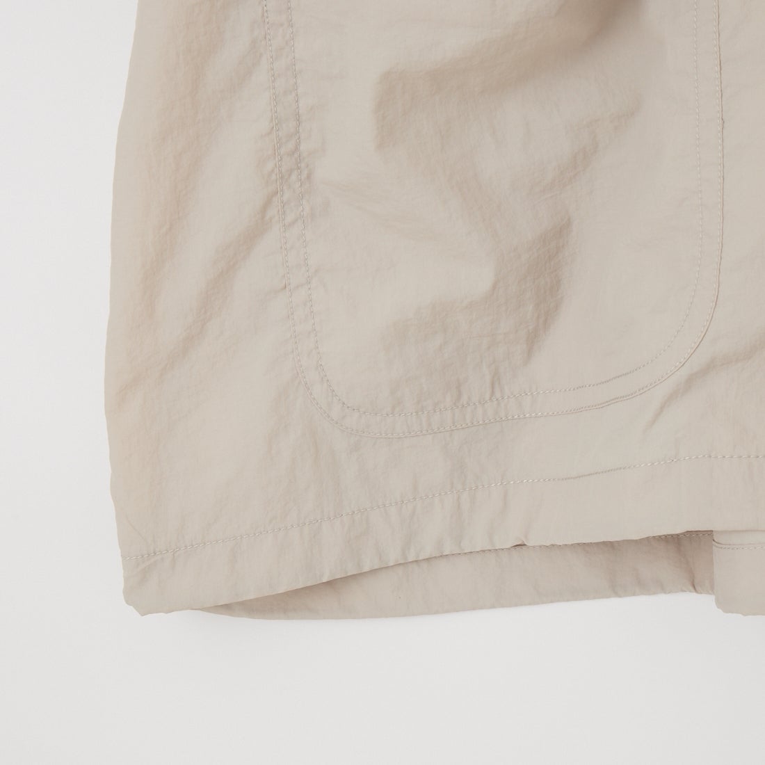 THE NORTH FACE PURPLE LABEL [ザ ノースフェイス パープルレーベル] ナイロンタフタ フィールドショートスリーブシャツ [N25SG055] LH LIGHT G