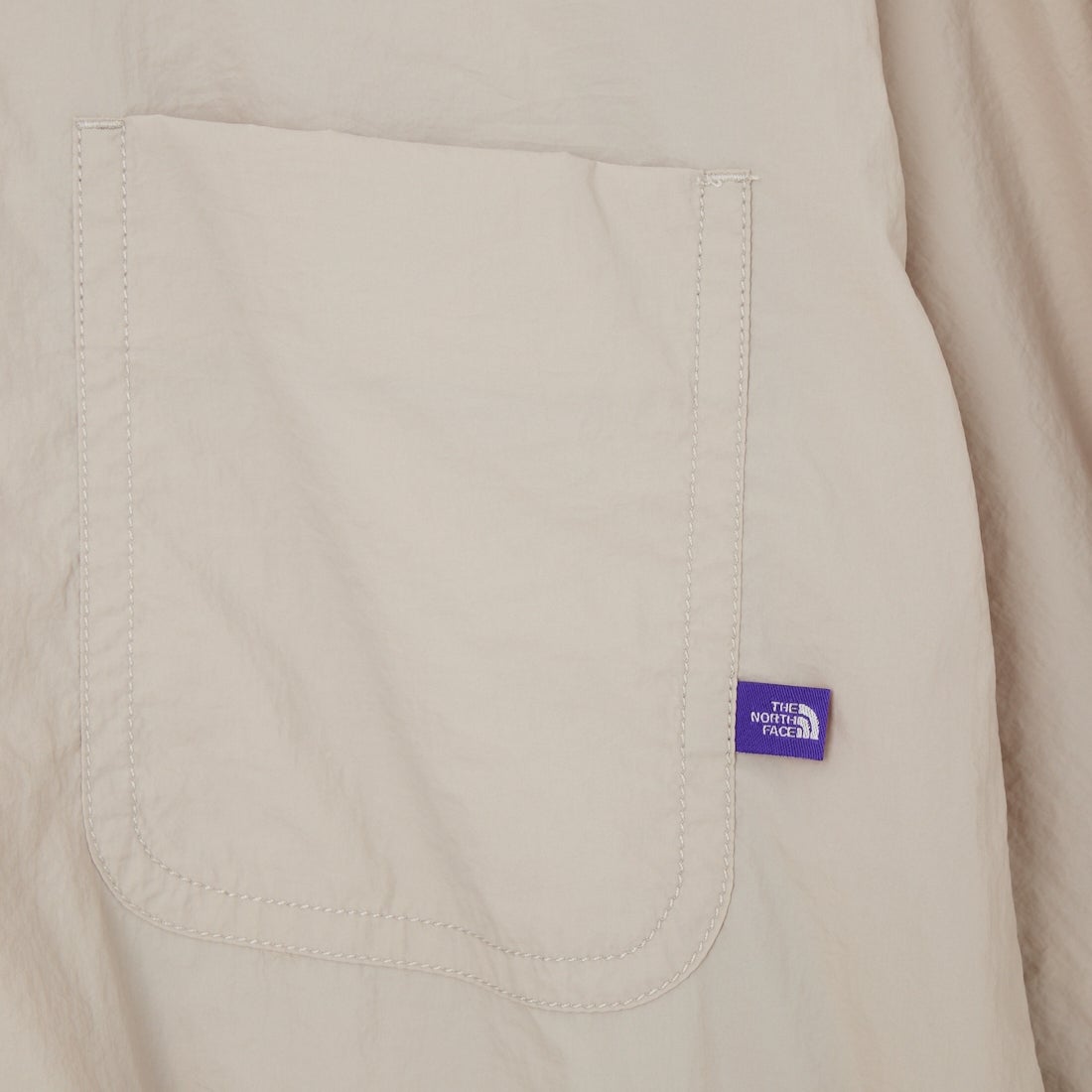 THE NORTH FACE PURPLE LABEL [ザ ノースフェイス パープルレーベル] ナイロンタフタ フィールドショートスリーブシャツ [N25SG055] LH LIGHT G