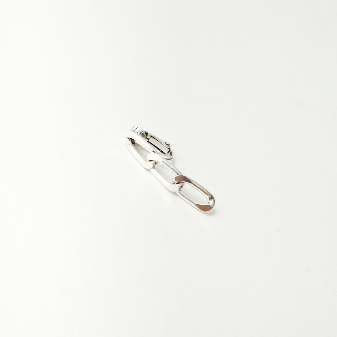 PHILIPPE AUDIBERT [フィリップ オーディベール] BO MARGE M CLIP LATION シルバーチェーンイヤリング [BOC5277] SILVER