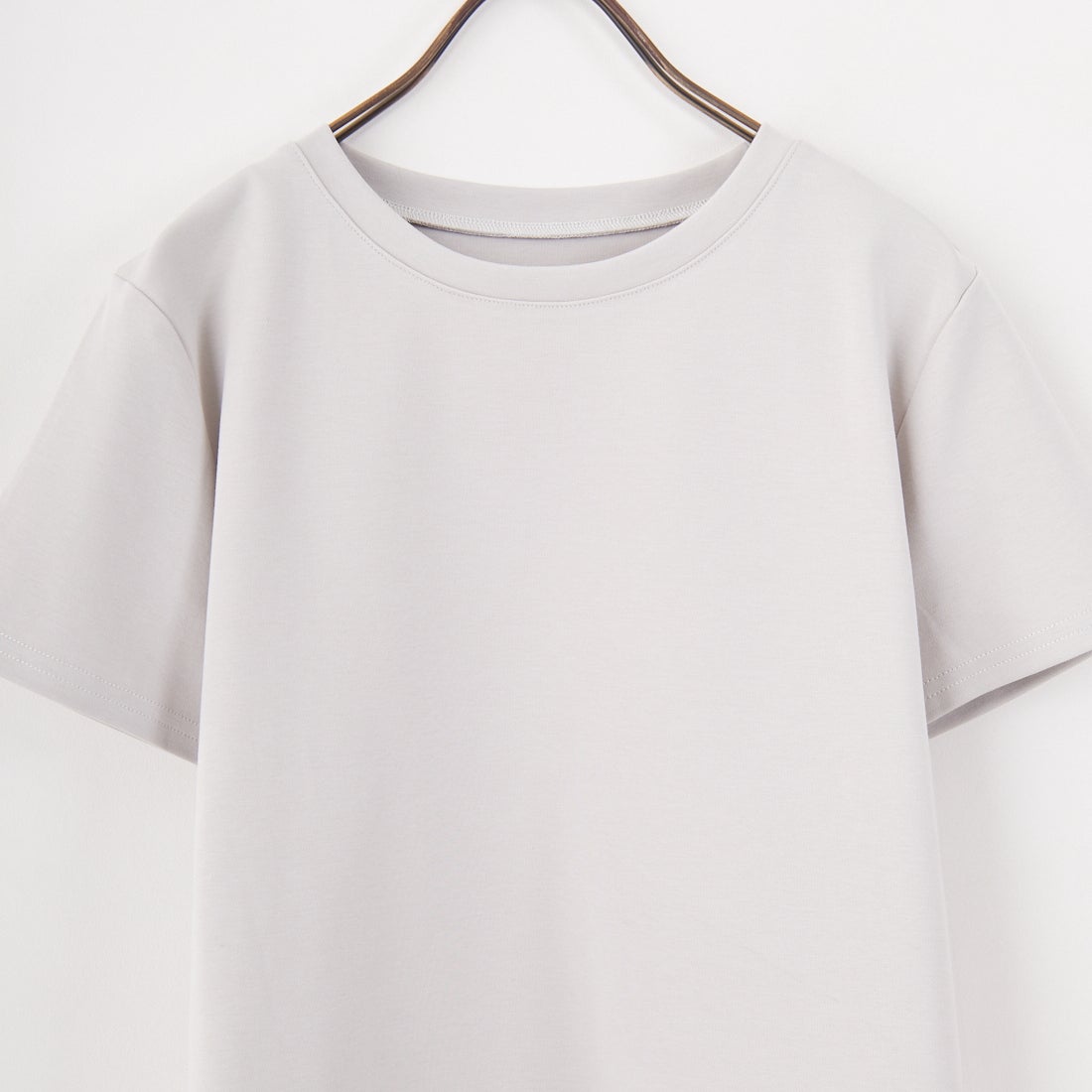 CLOCHE [クロシェ] コンパクトTシャツ [51285759] ｸﾞﾚｰ