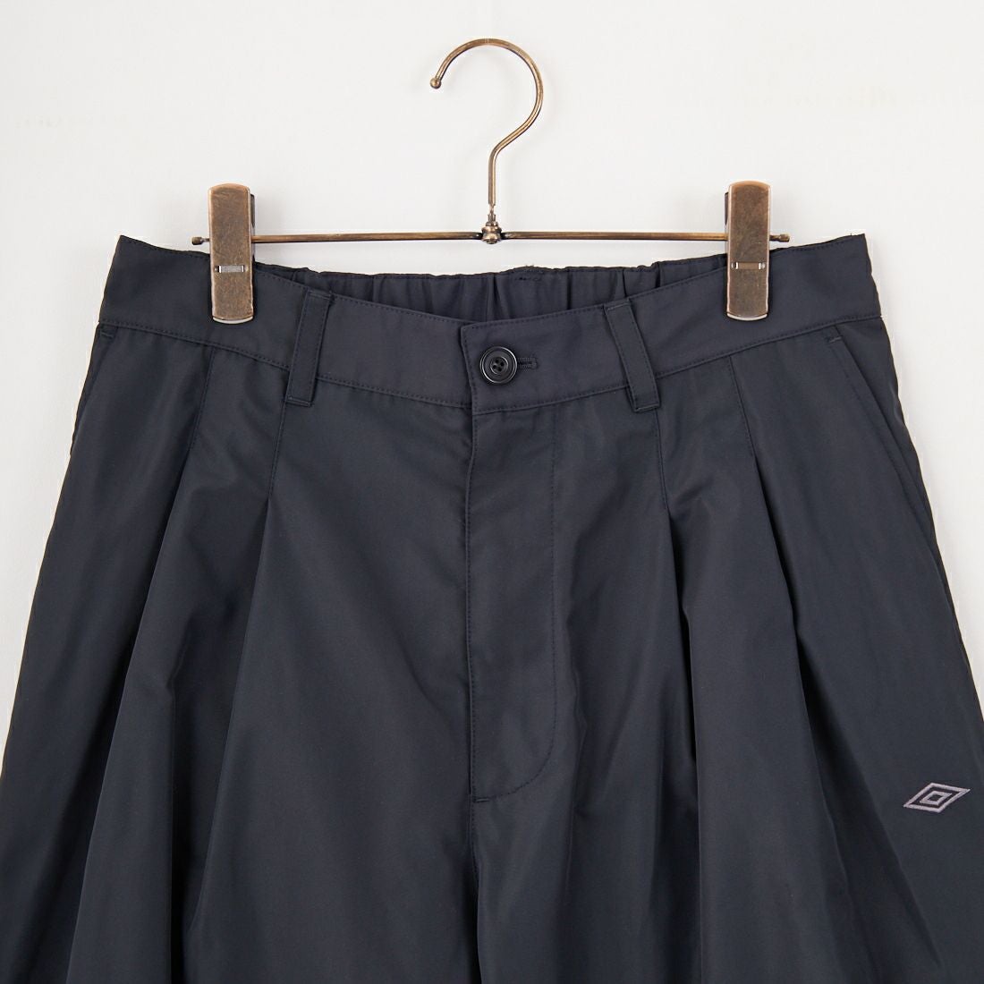 UMBRO HOUSE [アンブロハウス] ワイドテーパードパンツ [UMHO25SS-PT02] BLACK