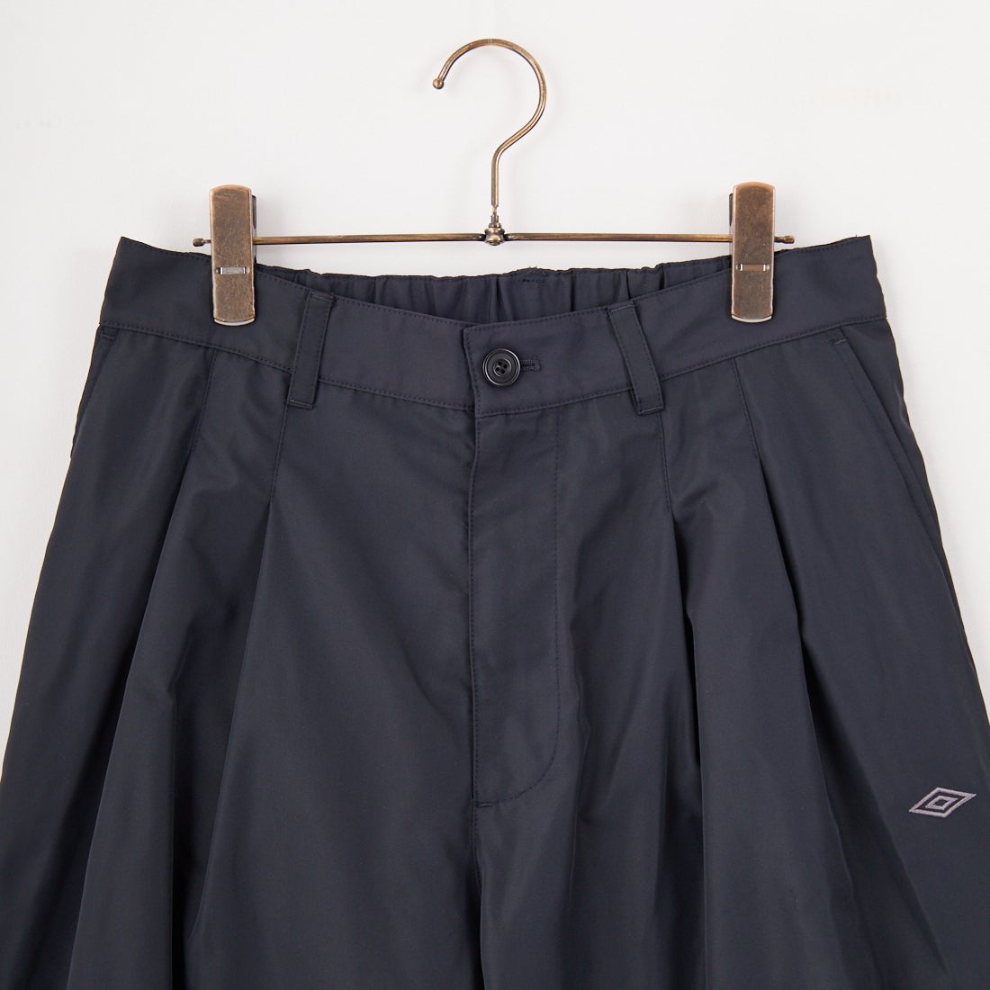 UMBRO HOUSE [アンブロハウス] ワイドテーパードパンツ [UMHO25SS-PT02] BLACK