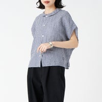 NVY/WHT CK&&モデル身長：162cm 着用サイズ：1&&