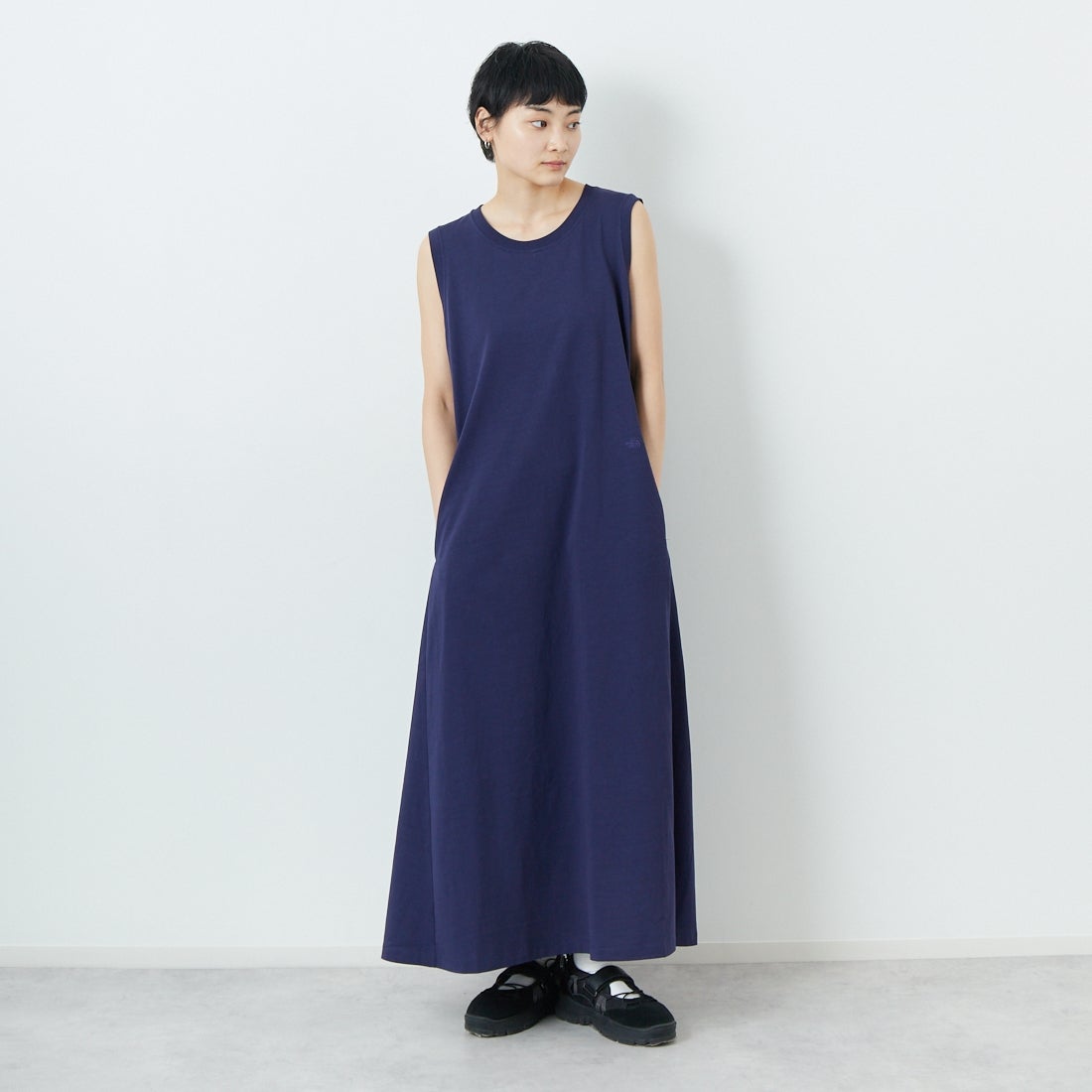 N NAVY&&モデル身長：160cm 着用サイズ：WM&&