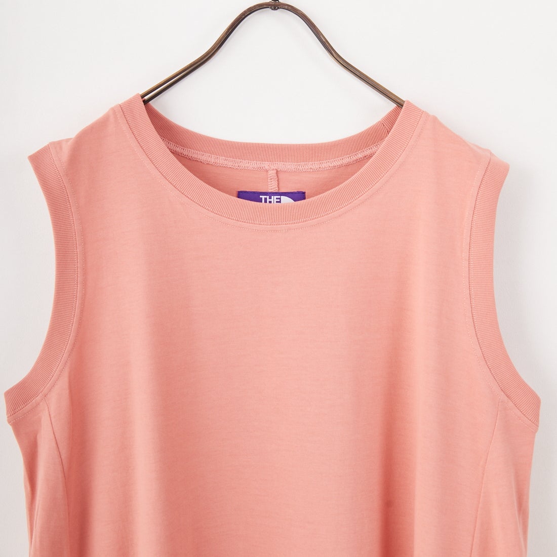 THE NORTH FACE PURPLE LABEL [ザ ノースフェイス パープルレーベル] コットンジャージー ノースリーブフィールドドレス [N25SF060] PG PNK G