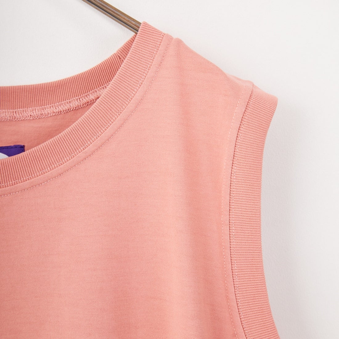 THE NORTH FACE PURPLE LABEL [ザ ノースフェイス パープルレーベル] コットンジャージー ノースリーブフィールドドレス [N25SF060] PG PNK G