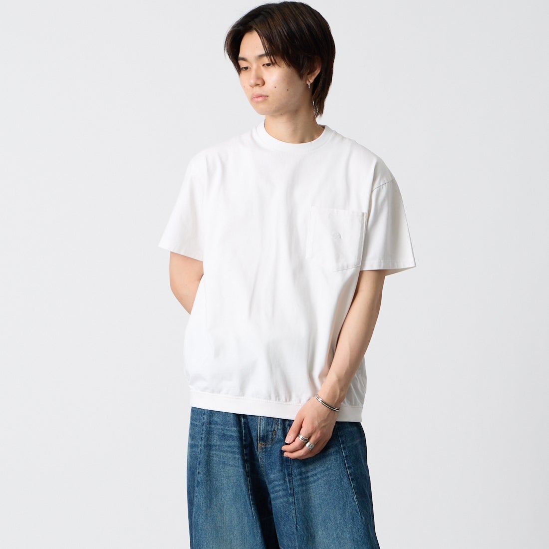 OW OFF WH&&モデル身長：177cm 着用サイズ：M&&