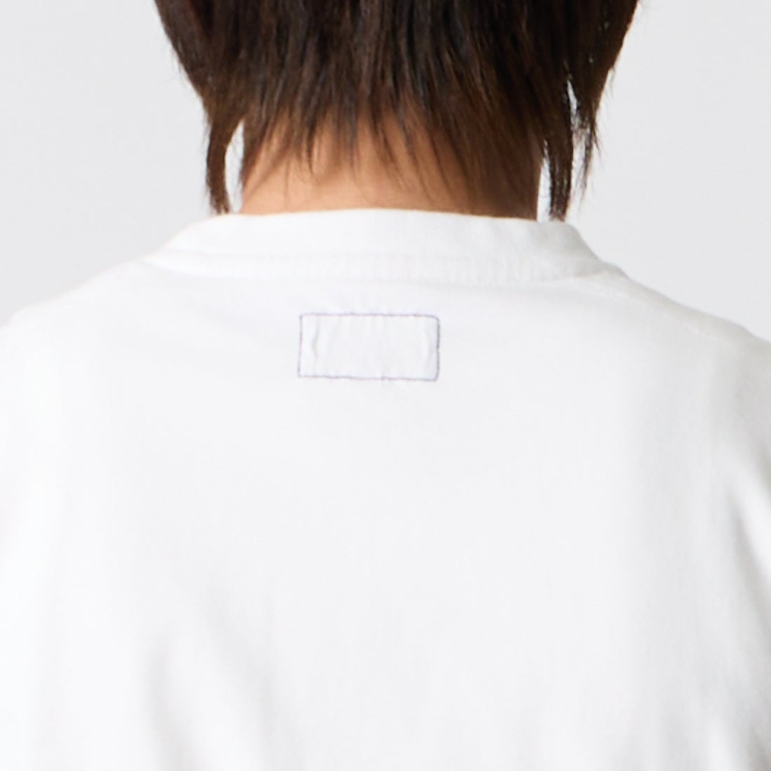 THE NORTH FACE PURPLE LABEL [ザ ノースフェイス パープルレーベル] ハイバルキーポケットTシャツ [N25SH056] OW OFF WH &&モデル身長：177cm 着用サイズ：M&&