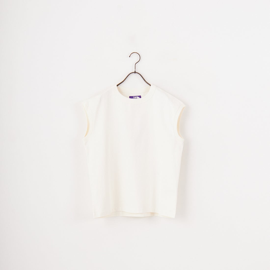THE NORTH FACE PURPLE LABEL [ザ ノースフェイス パープルレーベル] コットンジャージー ノースリーブTシャツ [N25SH059] IV IVORY
