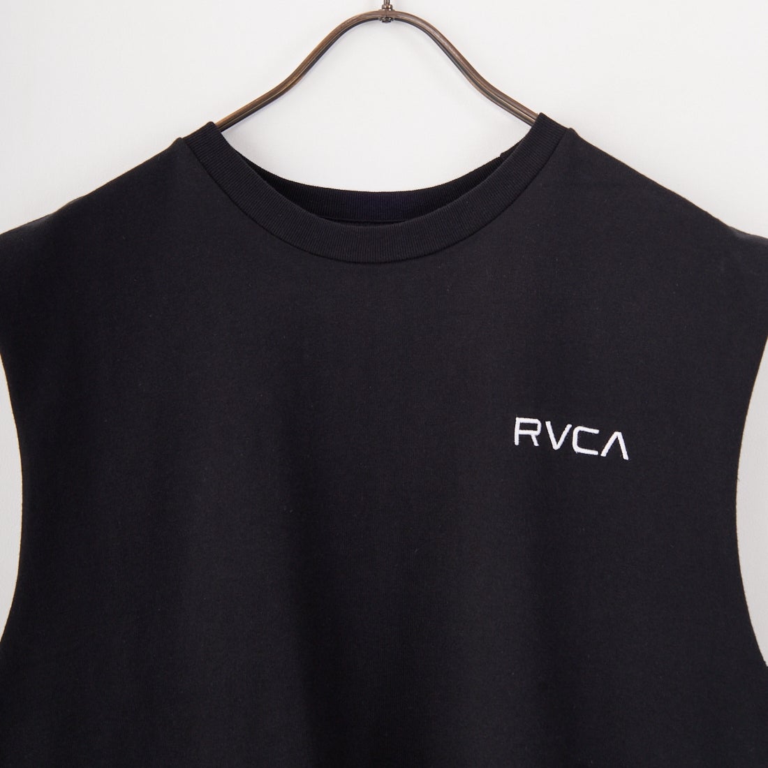 RVCA [ルーカ] ボックスロゴタンクトップ [BF041-356] BLK