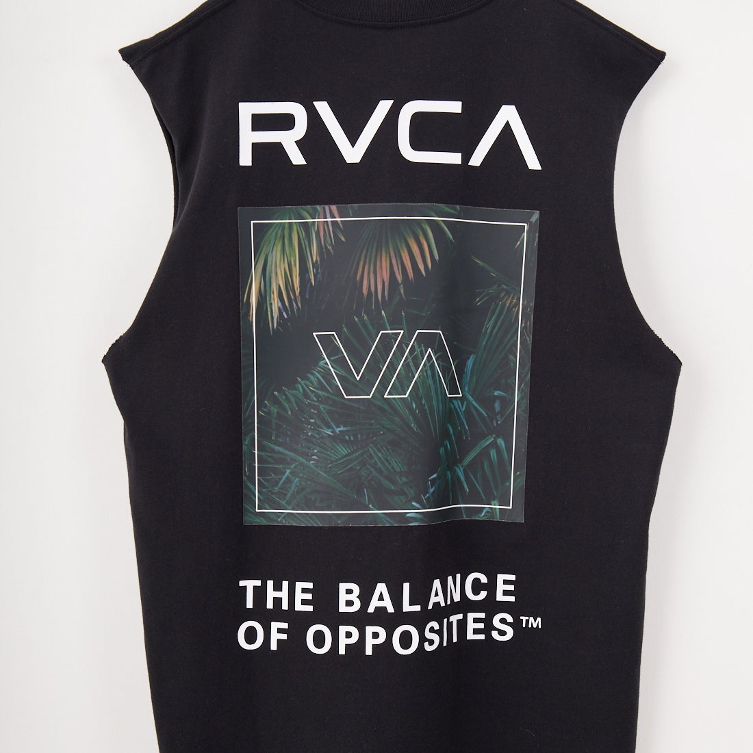 RVCA [ルーカ] ボックスロゴタンクトップ [BF041-356] BLK
