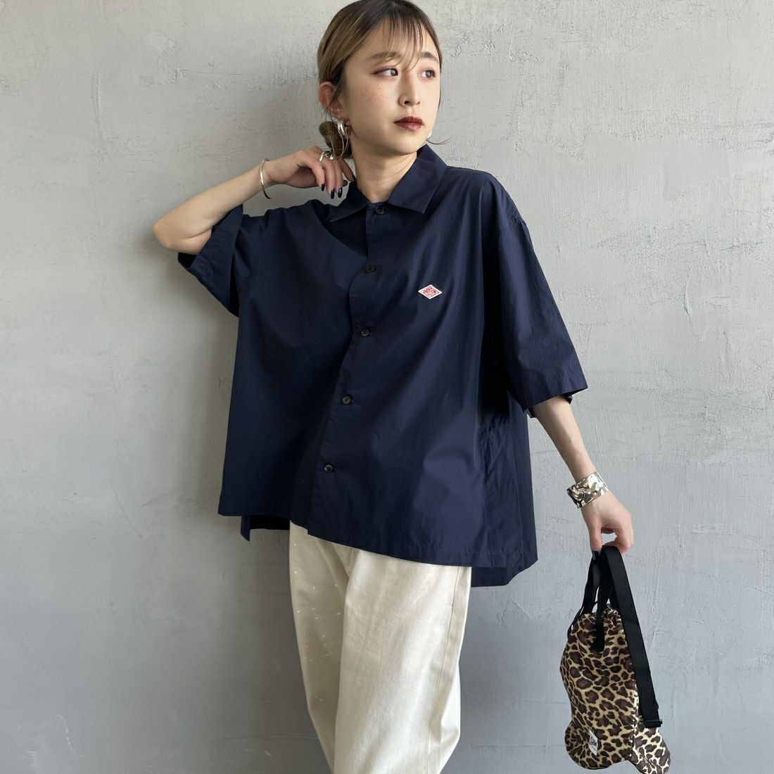 NAVY&&モデル身長：150cm 着用サイズ：38&&