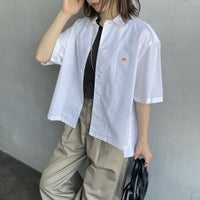 WHITE&&モデル身長：158cm 着用サイズ：38&&