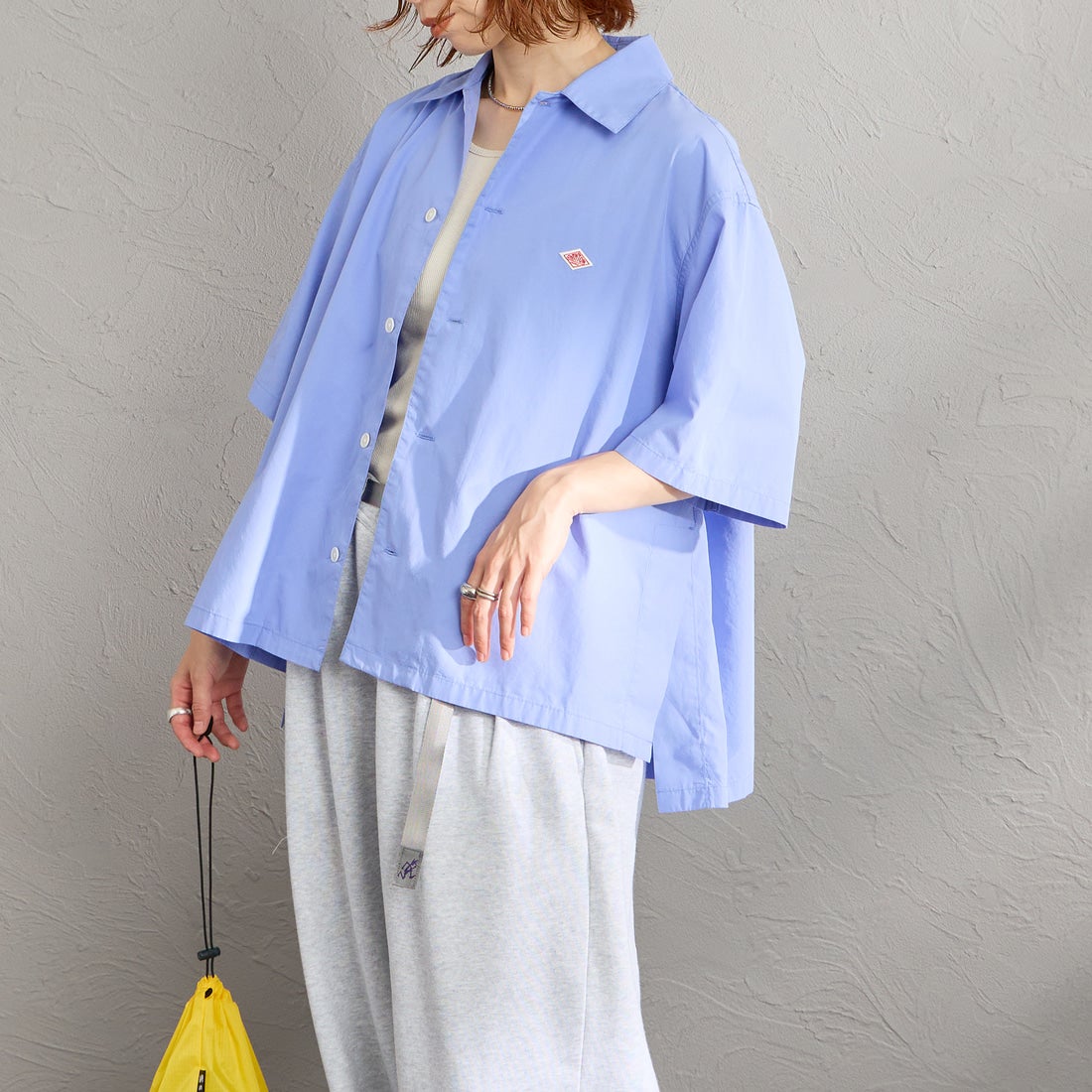 LT.BLUE&&モデル身長：158cm 着用サイズ：38&&