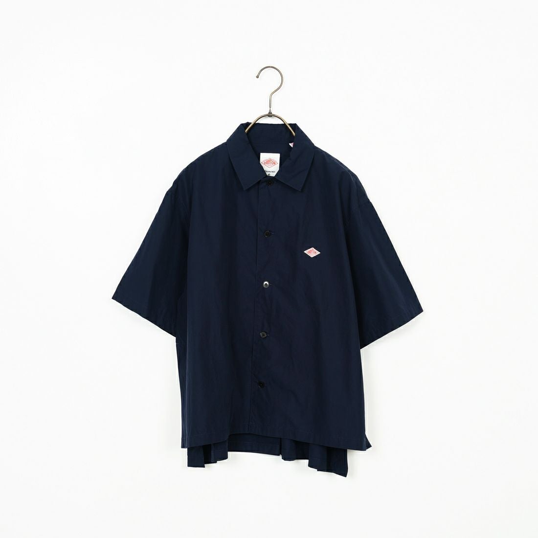 DANTON [ダントン] ハーフスリーブシャツ [DT-B0223CPL] NAVY