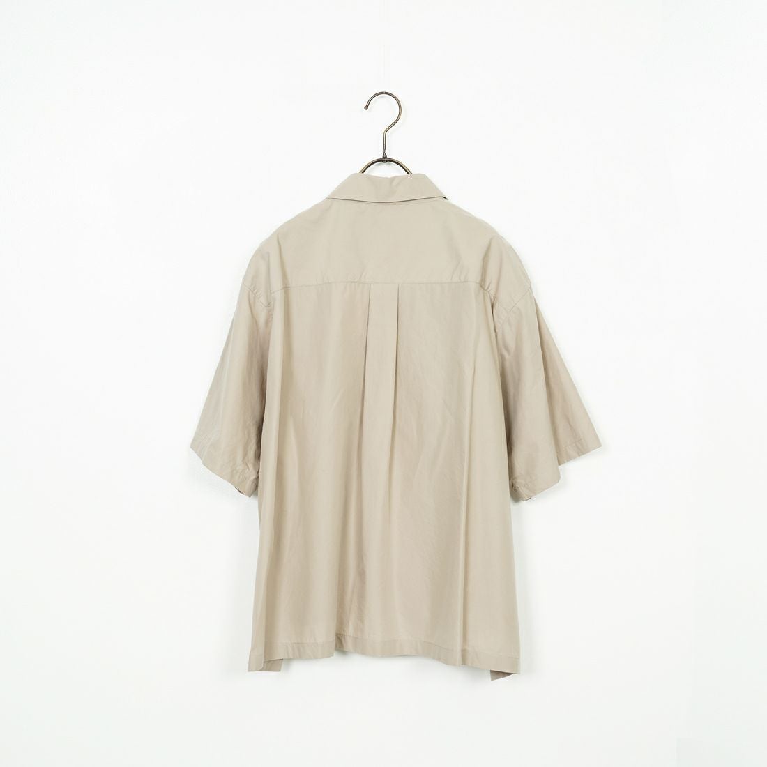 DANTON [ダントン] ハーフスリーブシャツ [DT-B0223CPL] GREIGE