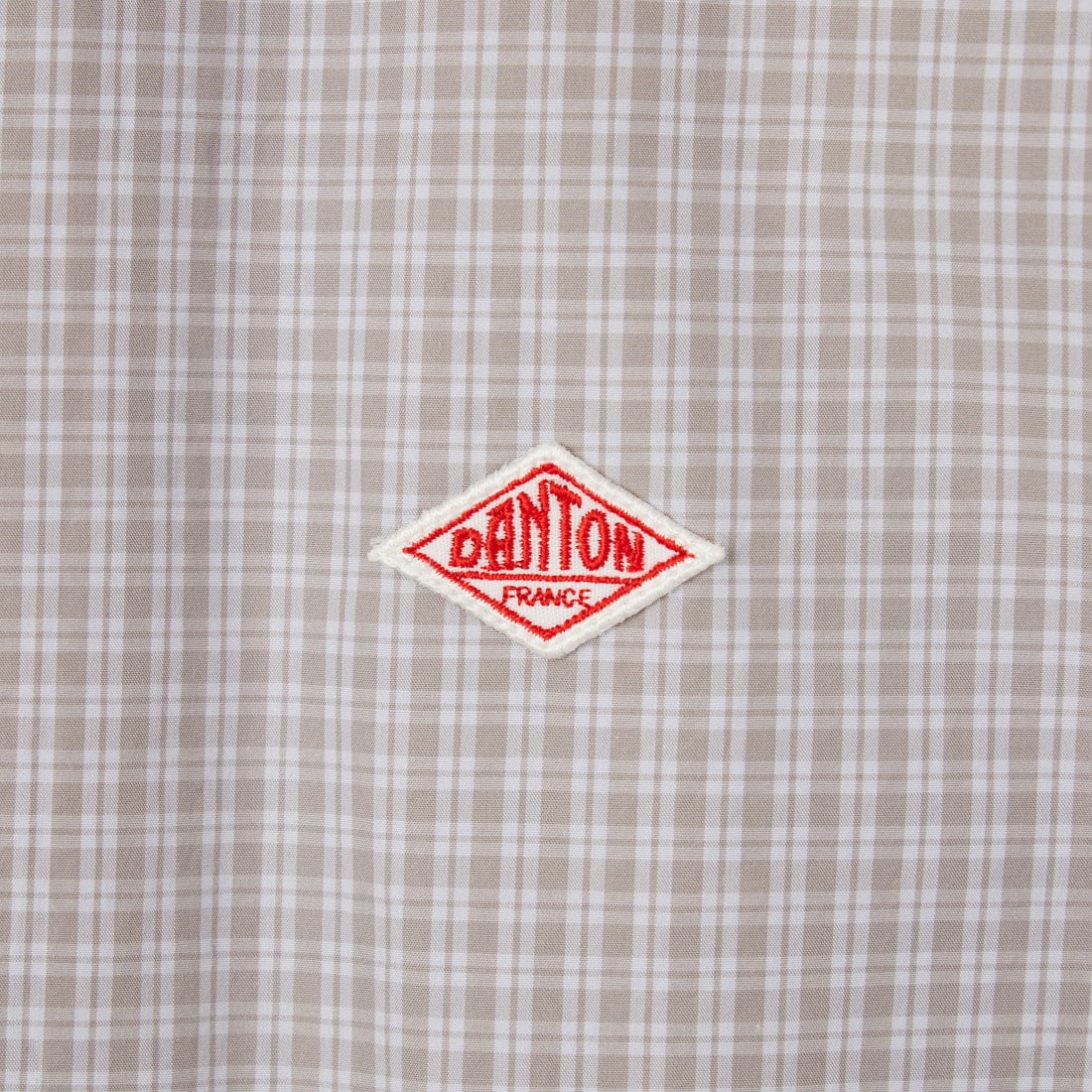 DANTON [ダントン] ハーフスリーブシャツ [DT-B0223CPP] GRY/WHT CK
