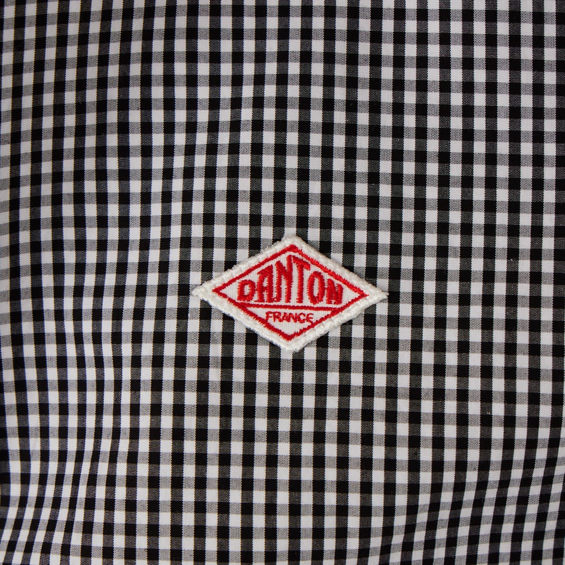 DANTON [ダントン] ハーフスリーブシャツ [DT-B0223CPP] BLACK GNGM