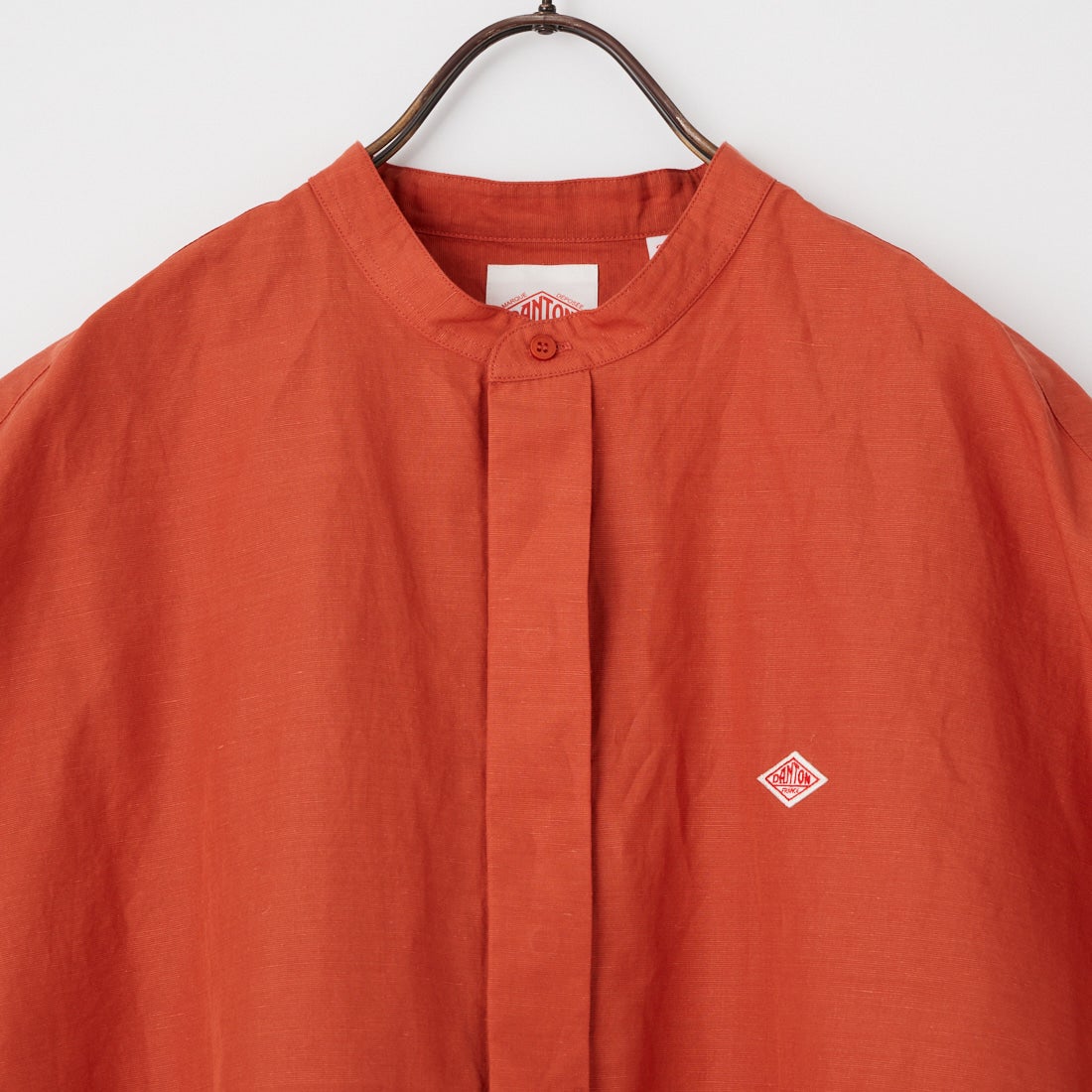 DANTON [ダントン] スリーブレスシャツ [DT-B0235VCL] ORANGE