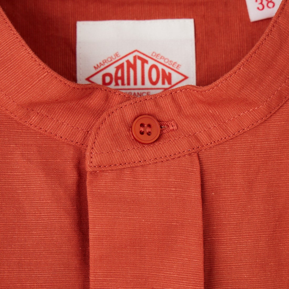 DANTON [ダントン] スリーブレスシャツ [DT-B0235VCL] ORANGE