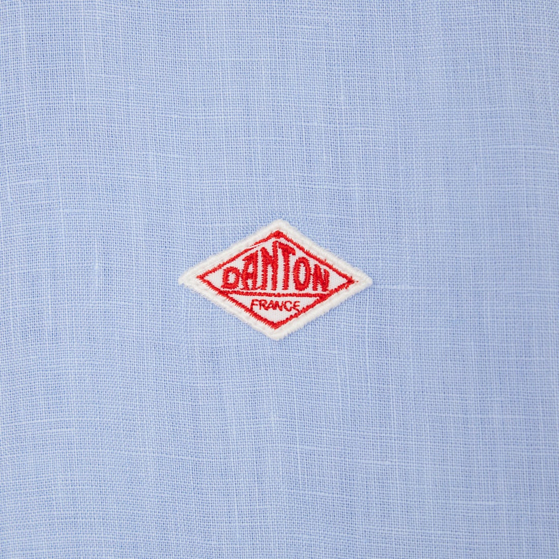 DANTON [ダントン] ラウンドカラー リネンプルオーバーシャツ [DT