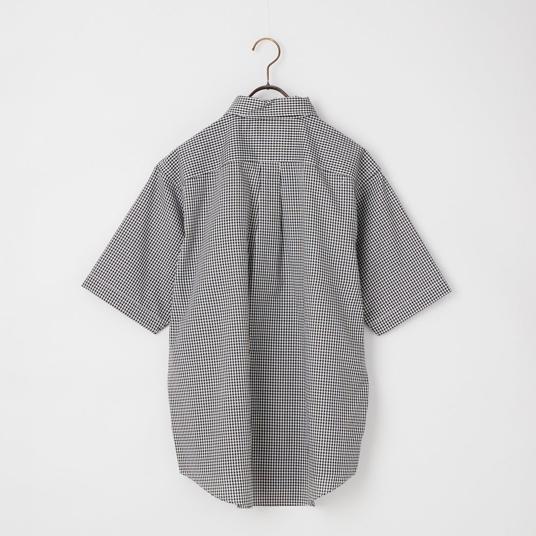 DANTON [ダントン] ドットボタン オックスフォード ボタンダウンシャツ [DT-B0337POD] BLACK GNGM
