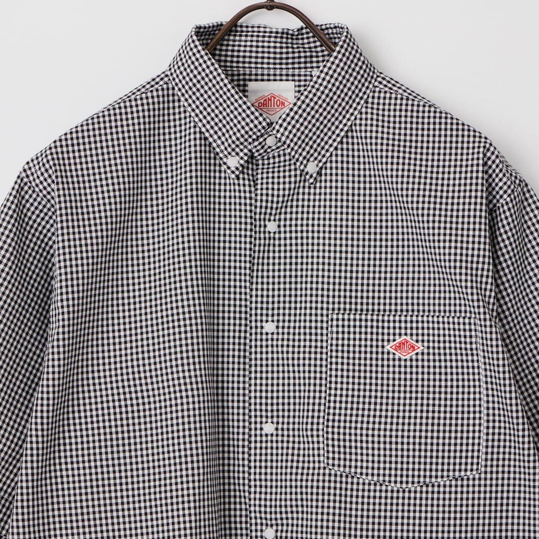 DANTON [ダントン] ドットボタン オックスフォード ボタンダウンシャツ