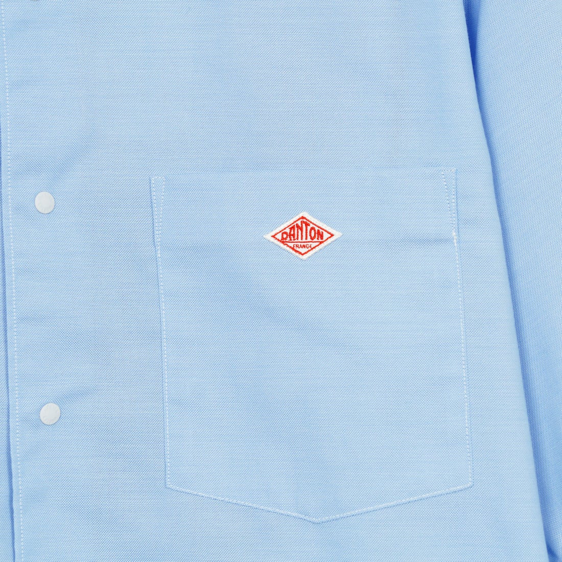 DANTON [ダントン] ドットボタン オックスフォード ボタンダウンシャツ [DT-B0337POD] SAX BLUE