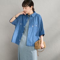 LT.INDIGO&&モデル身長：150cm 着用サイズ：36&&
