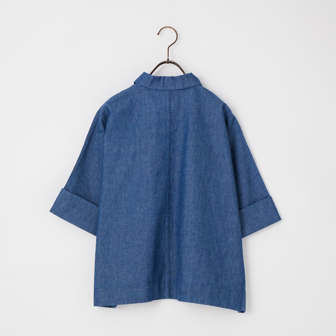 DANTON [ダントン] ワークシャツ [DT-B0345SCA] LT.INDIGO