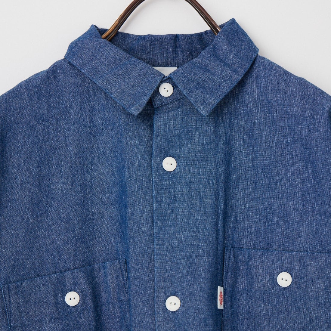 DANTON [ダントン] ワークシャツ [DT-B0345SCA] LT.INDIGO