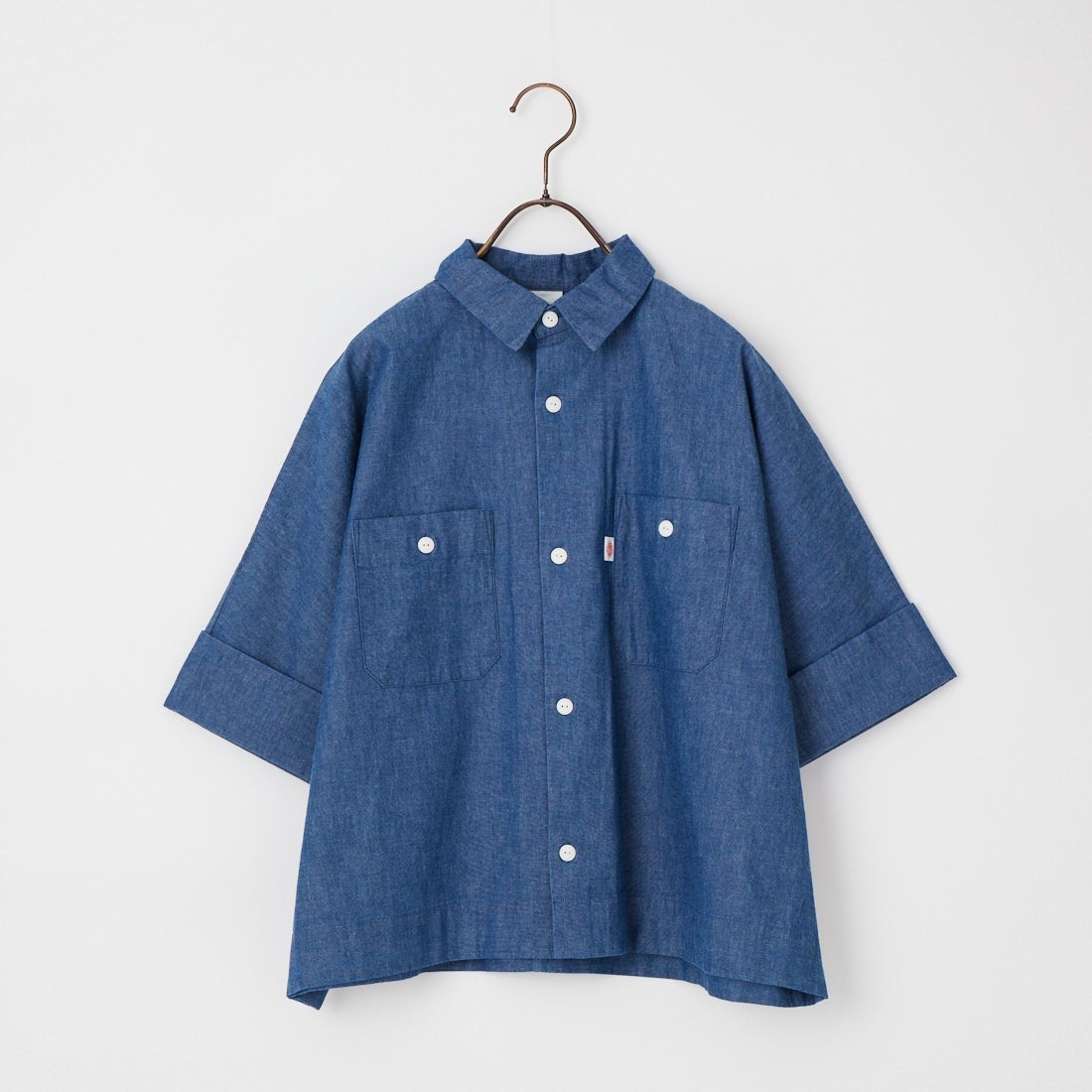 DANTON [ダントン] ワークシャツ [DT-B0345SCA] LT.INDIGO