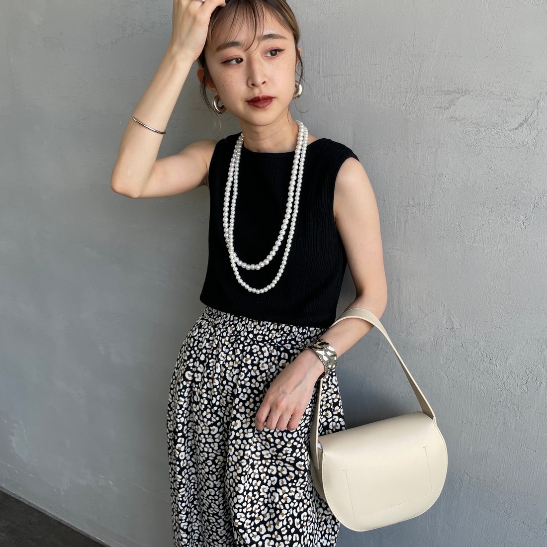 BLACK&&モデル身長：150cm 着用サイズ：0&&