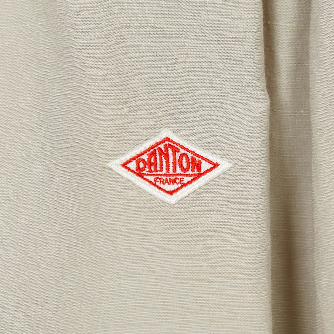 DANTON [ダントン] コットンリネンギャザワンピース [DT-B0347VCL] GREIGE