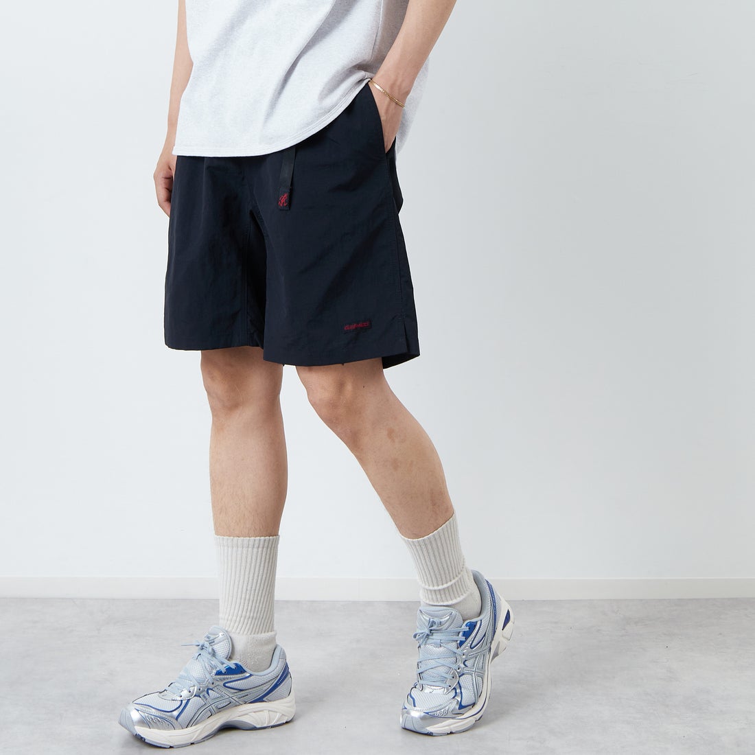 BLACK&&モデル身長：179cm 着用サイズ：L&&