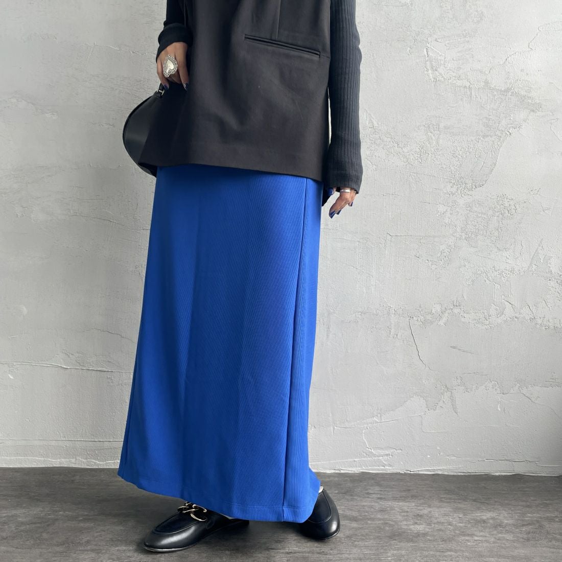 07 GRAY&&モデル身長：156cm 着用サイズ：F&&