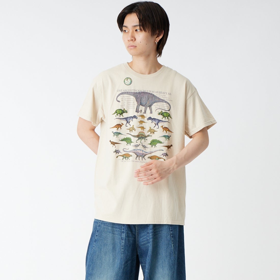 STONE&&モデル身長：177cm 着用サイズ：L&&