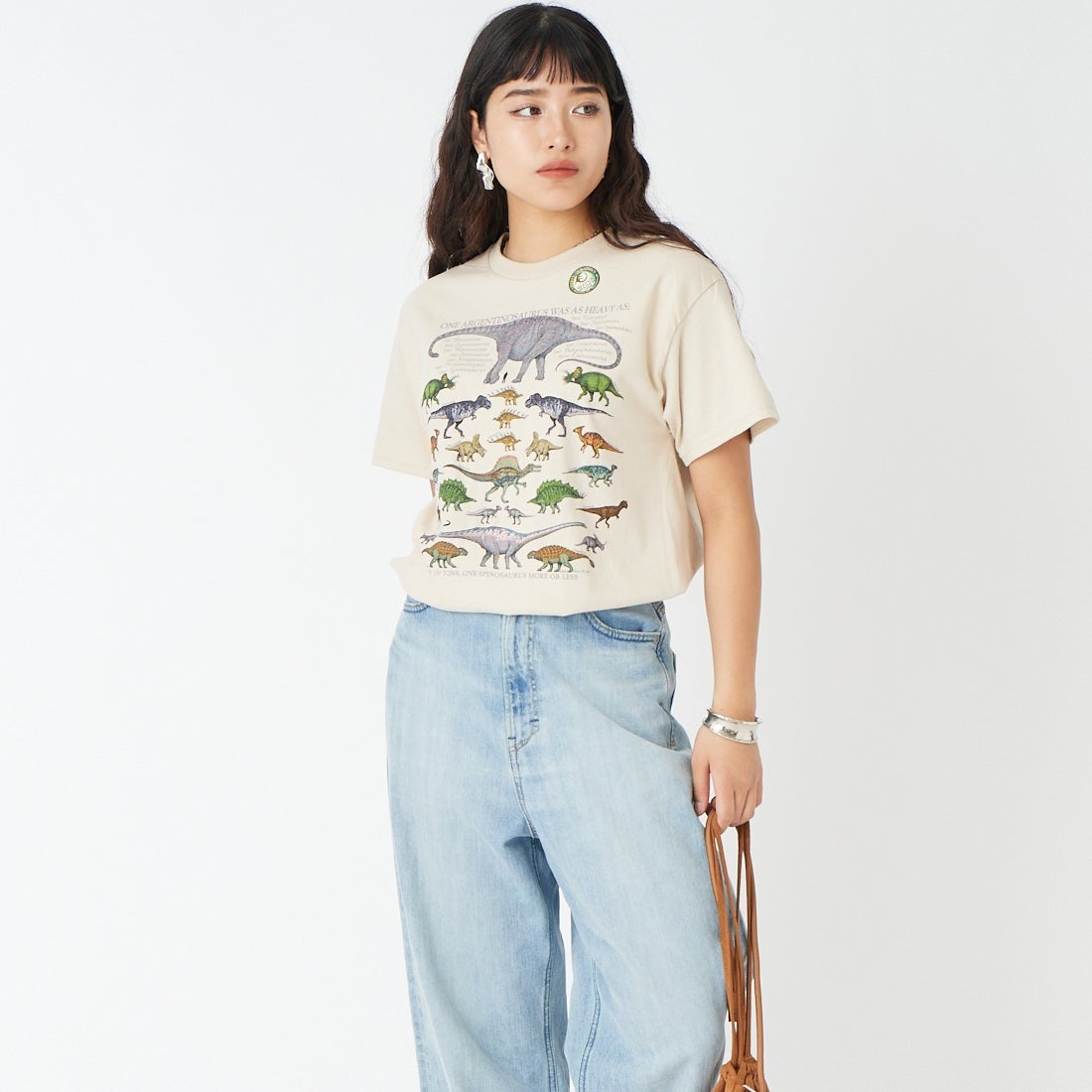 STONE&&モデル身長：162cm 着用サイズ：M&&
