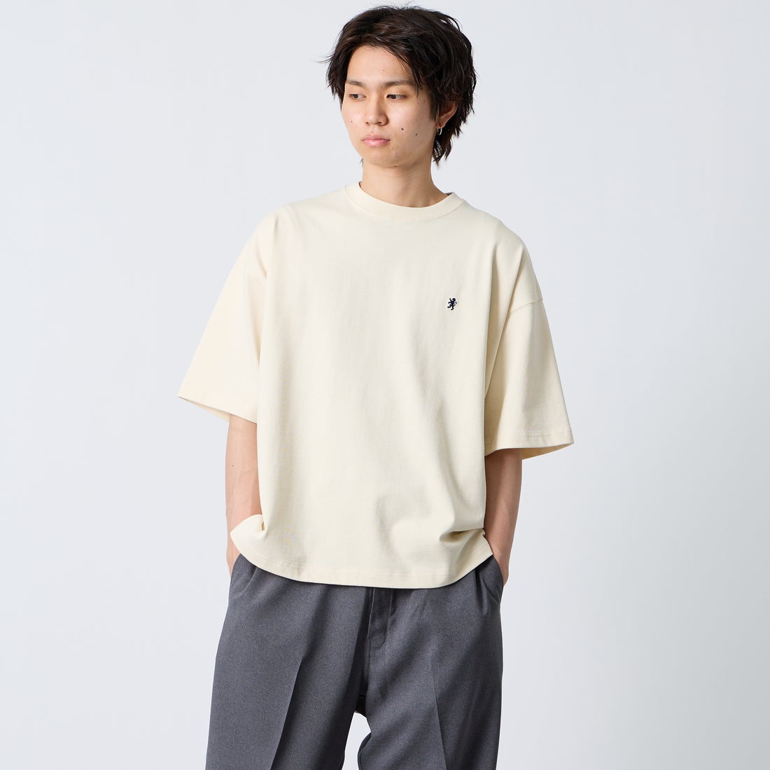 IVORY&&モデル身長：177cm 着用サイズ：L&&