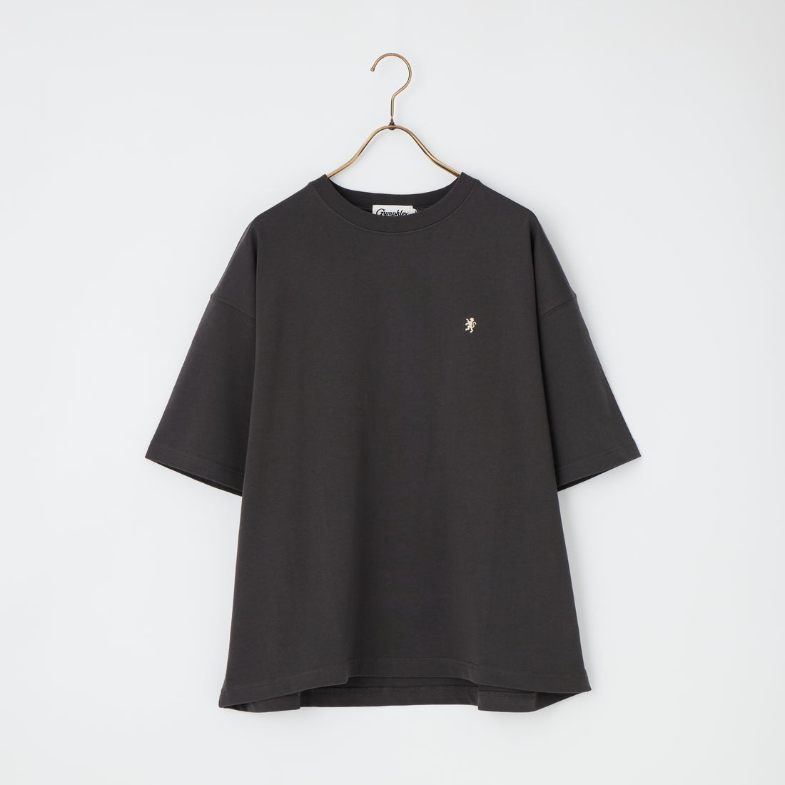 Gymphlex [ジムフレックス] ショートスリーブクルーネックTシャツ [GY-C0441DDH] CHARCOAL
