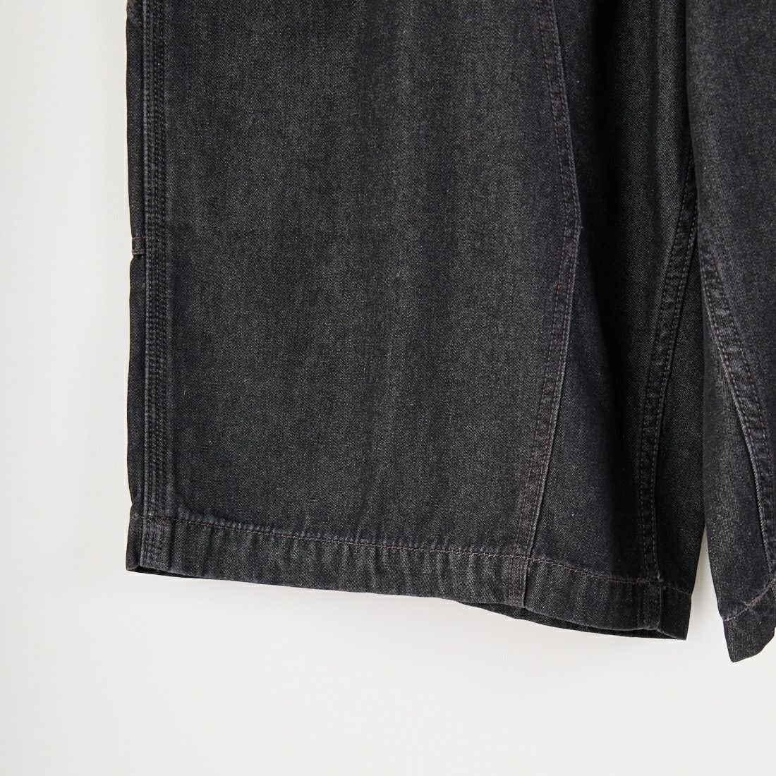 NULL [ヌル] ダブルニーショーツ [NULL-090EX] BLK INDIGO