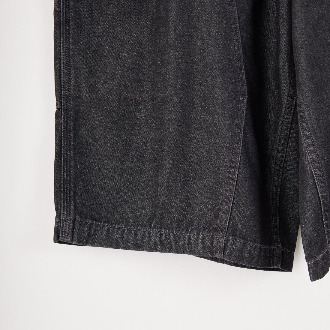 NULL [ヌル] ダブルニーショーツ [NULL-090EX] BLK INDIGO