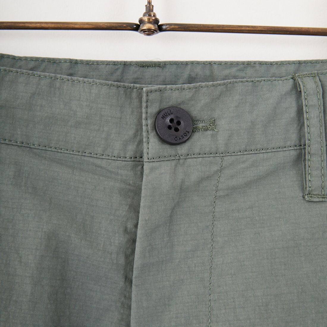 NULL [ヌル] アウトサイドロングパンツ [NULL-079EX] KHAKI