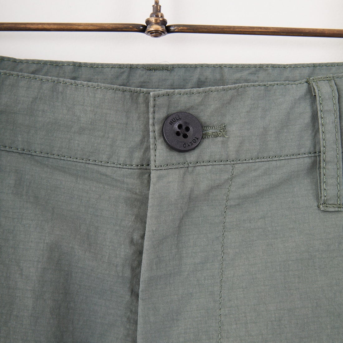 NULL [ヌル] アウトサイドロングパンツ [NULL-079EX] KHAKI