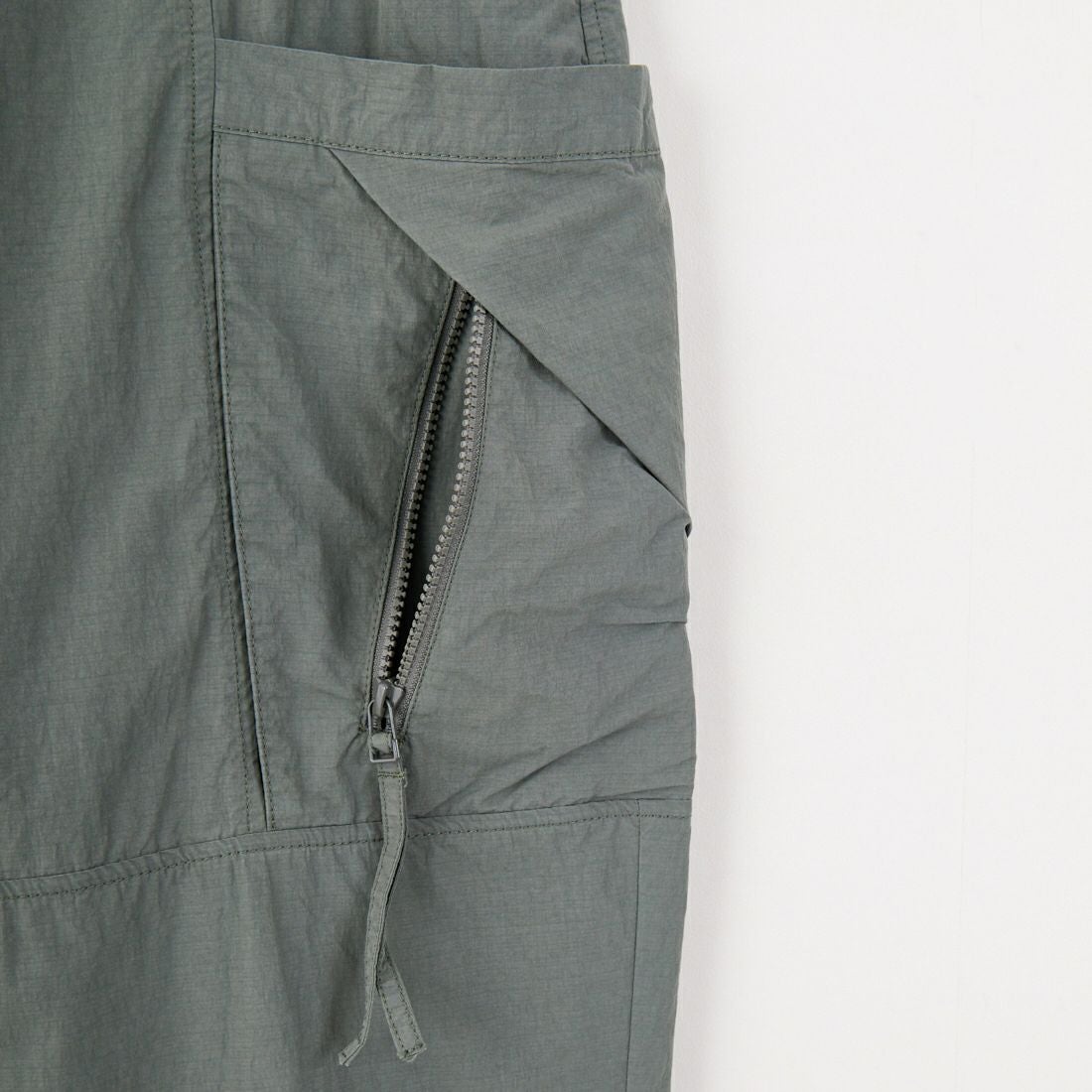 NULL [ヌル] アウトサイドロングパンツ [NULL-079EX] KHAKI