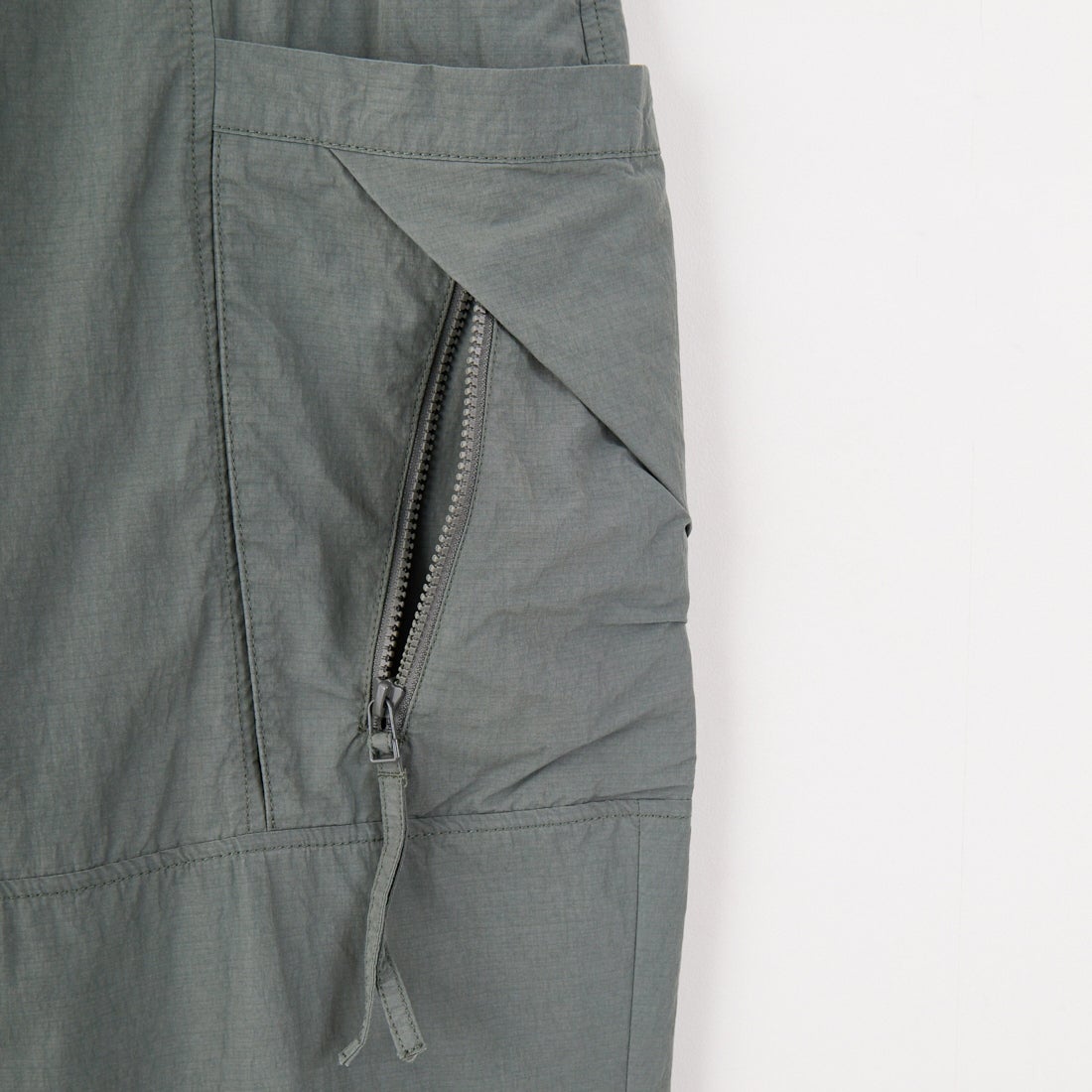 NULL [ヌル] アウトサイドロングパンツ [NULL-079EX] KHAKI