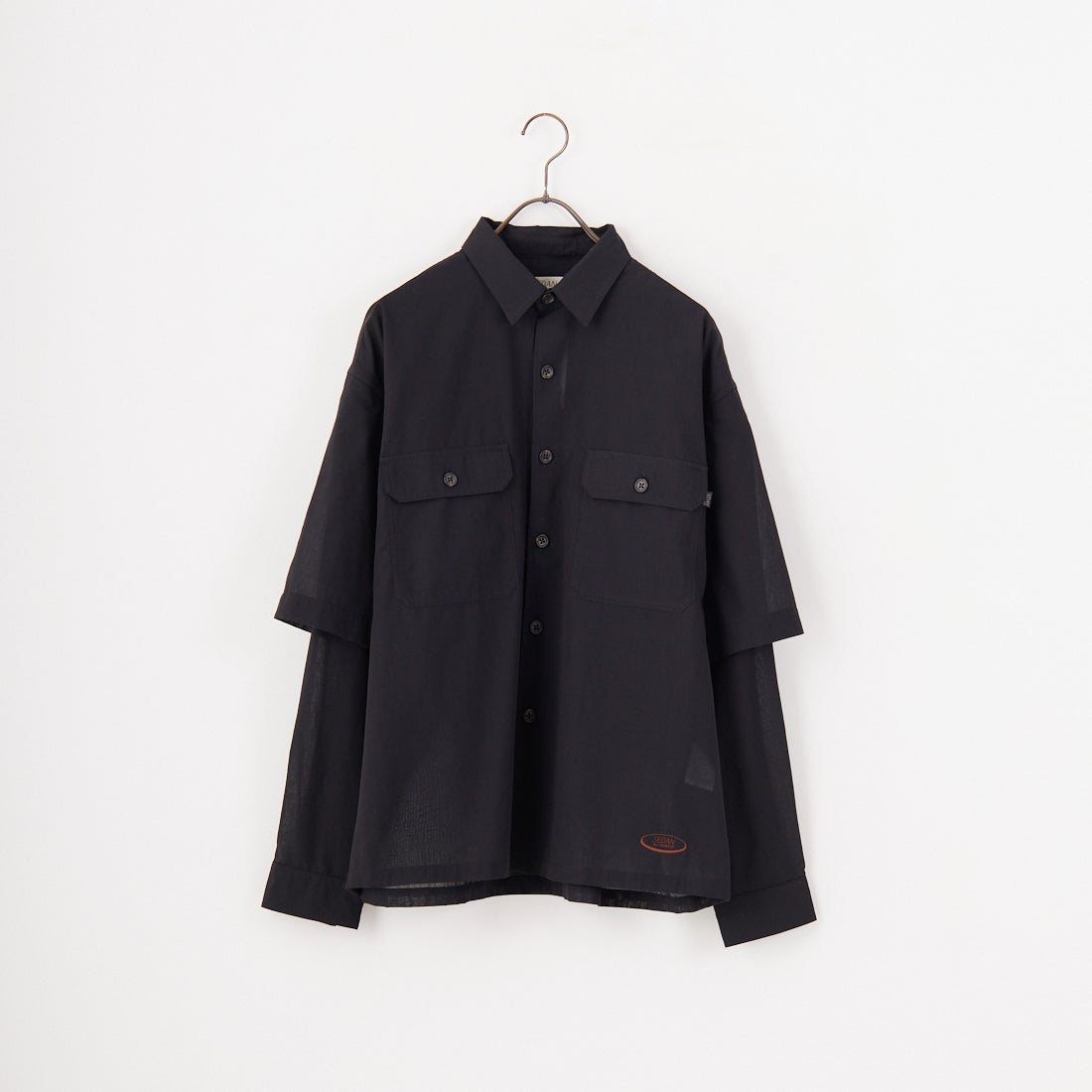 SEDAN ALL-PURPOSE [セダン オールパーパス] コンバーチブルワークシャツ [SD25S-SH02] BLACK